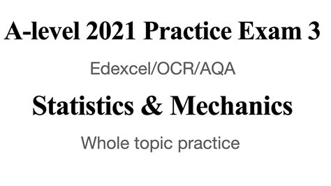 mechanics 2021 level 3